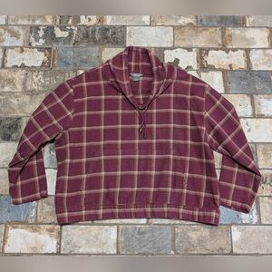 Natural Reflections Women’s XL Plaid Shirt Cowl Neck Hoodie - Bass Pro Cabela’s